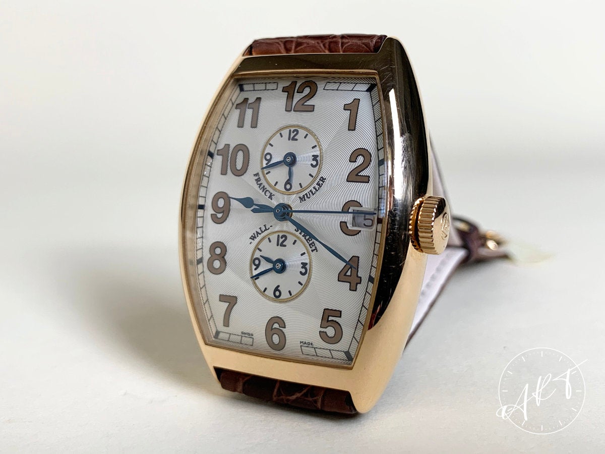 Franck Muller 18K Rose Gold Master Banker Wall Street Ltd Ed Watch