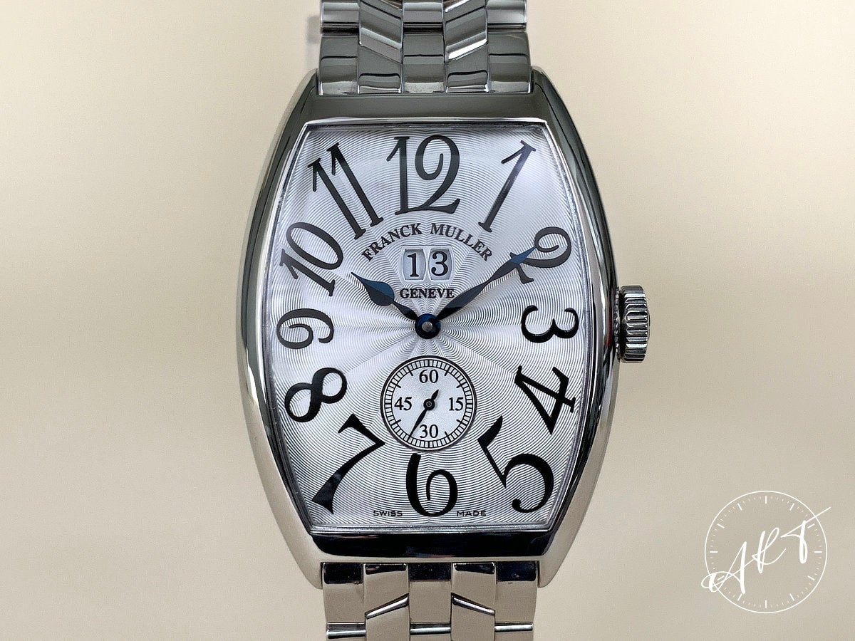 Franck Muller 6850 S6 GG Cintree Curvex Big Date Auto Watch Full