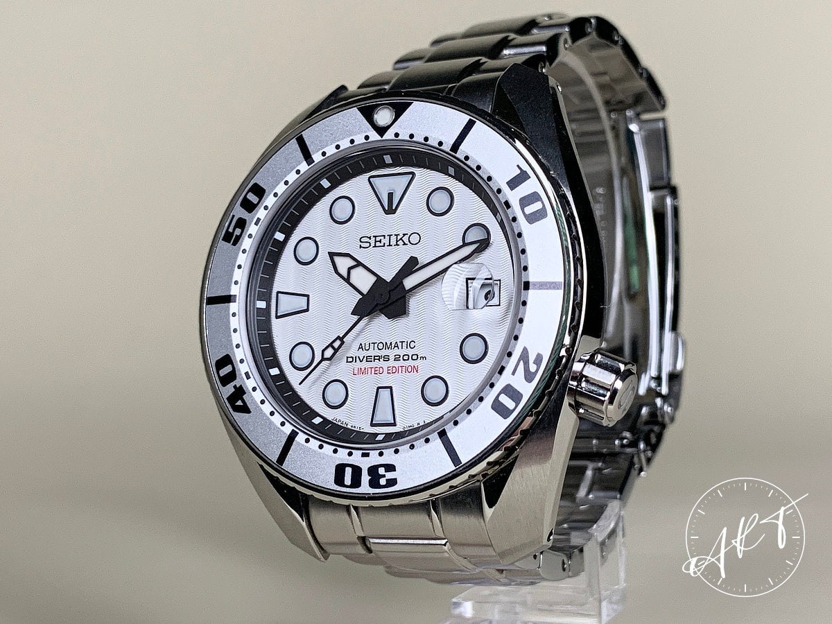 Seiko sumo silver on sale limited edition spb029j1