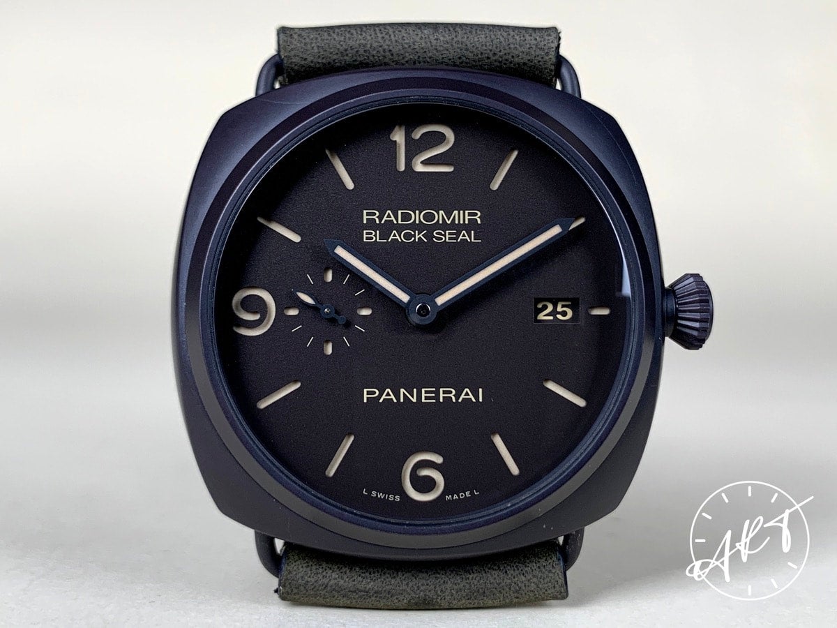 Panerai PAM00505 PAM 505 Radiomir Composite Black Seal Logo 3 Days