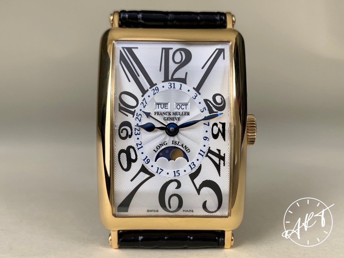 Franck Muller 18K RG Long Island Master Calendar Moonphase 1200 MC