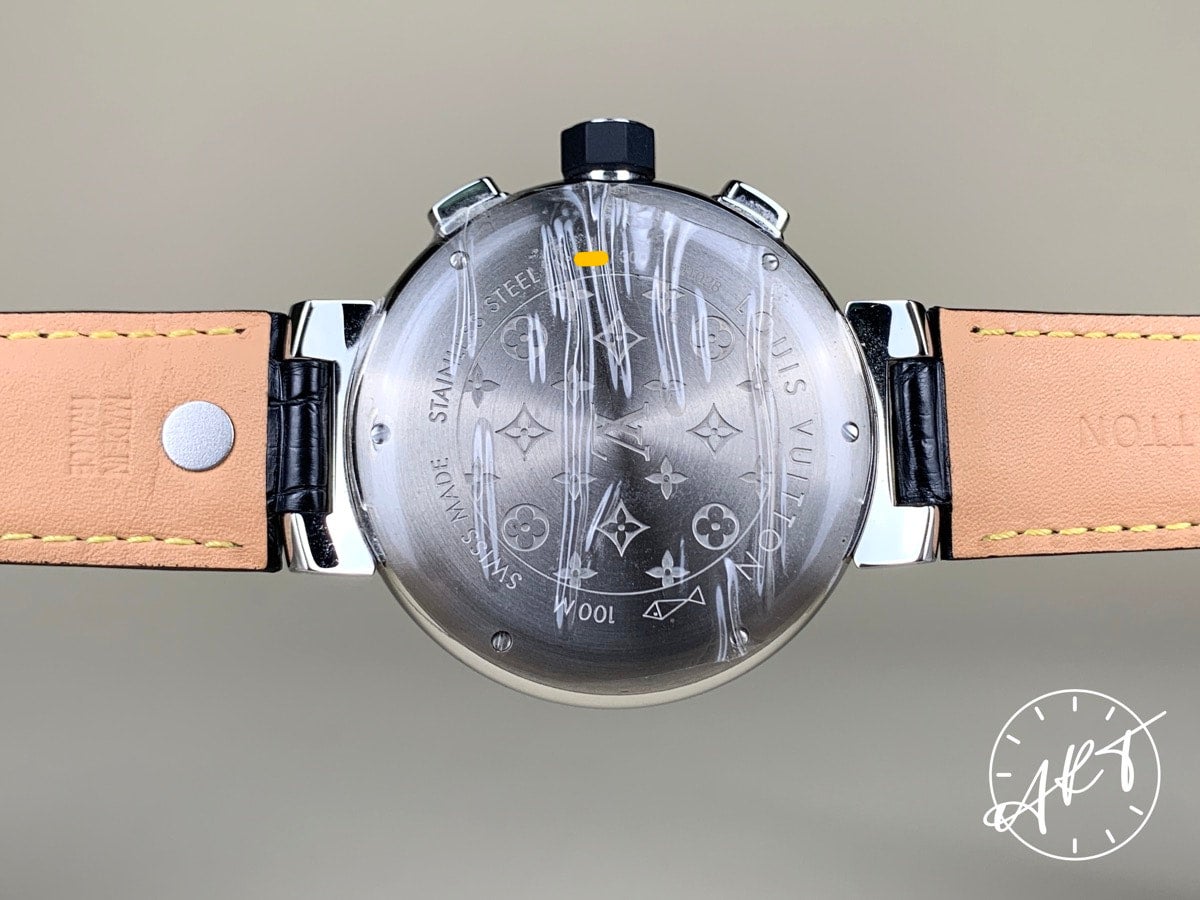 LOUIS VUITTON LV Tambour Flyback Chrono Volle Q1028 Chronograph