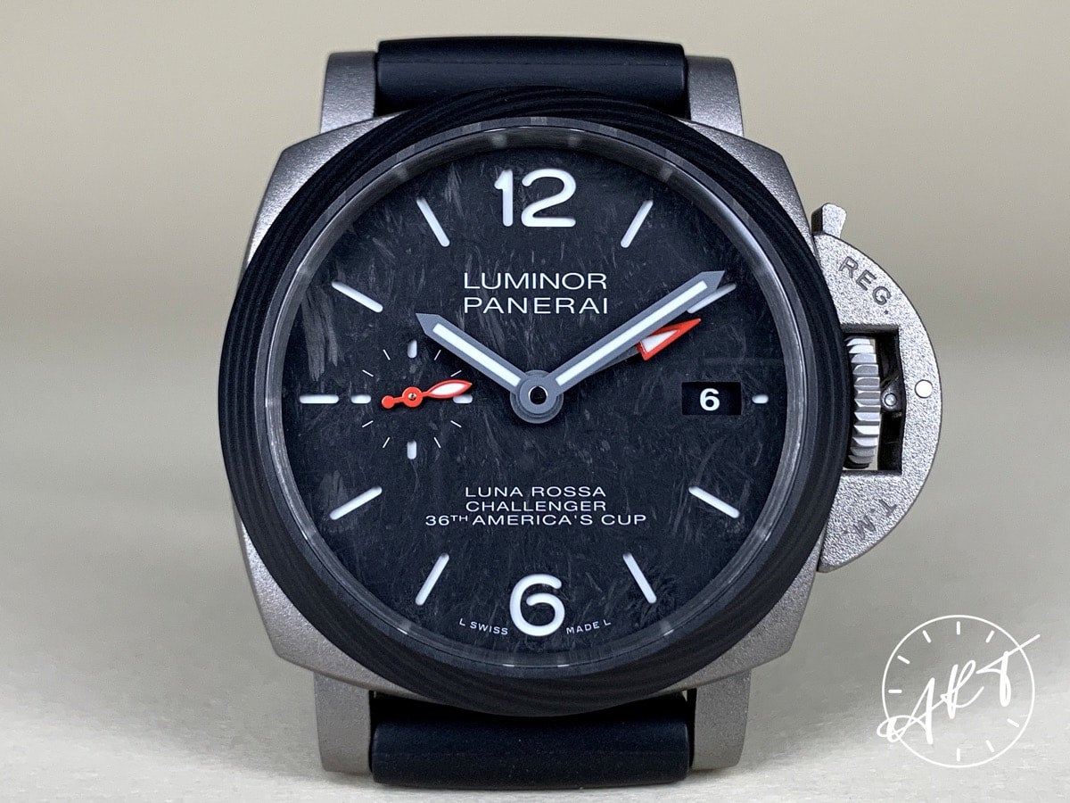 NEW Panerai PAM01096 PAM 1096 Luminor 1950 42 Luna Rossa GMT Watch