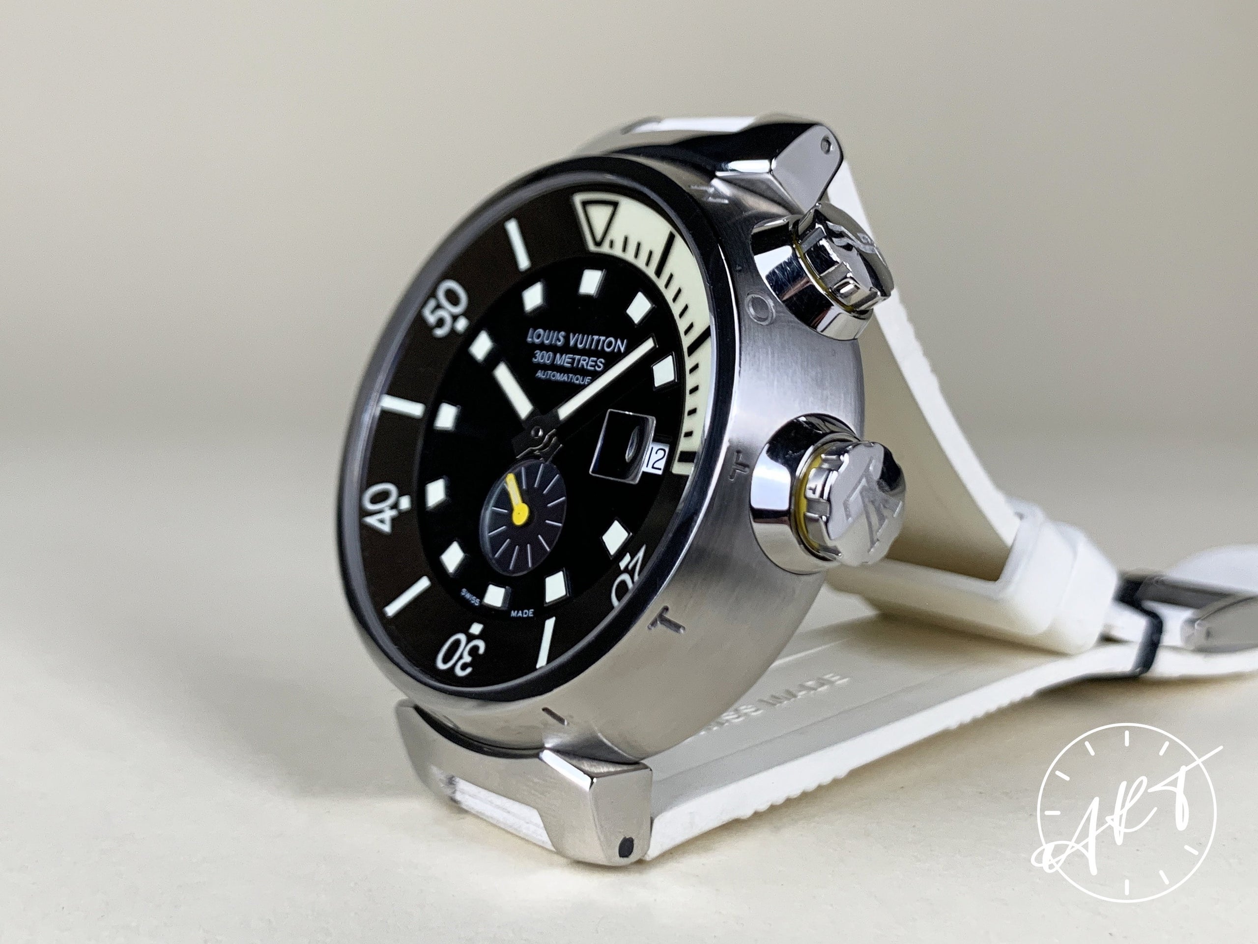 Louis Vuitton Tambour Diving, Reference Q1031, A Stainless Steel