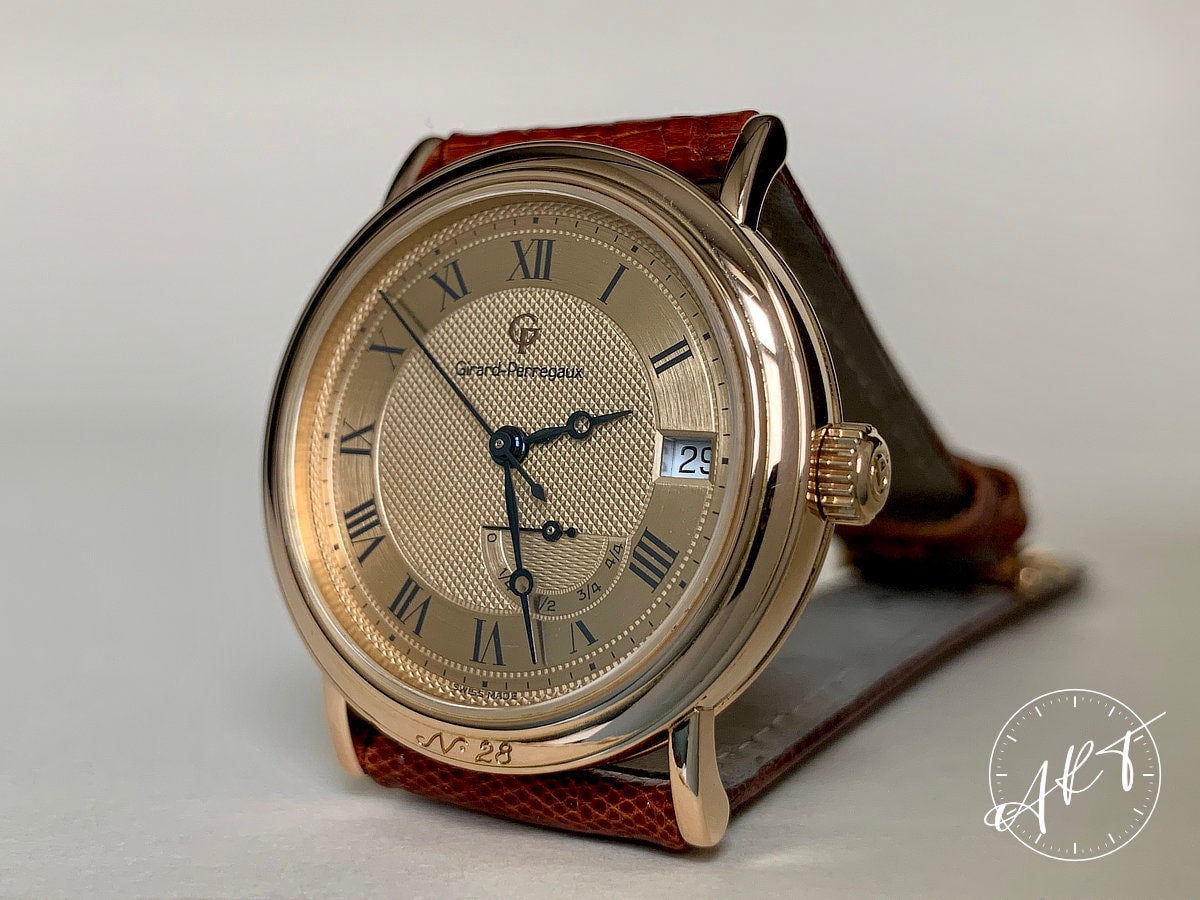 Girard Perregaux 18K Rose Gold Classic Power Reserve Automatic