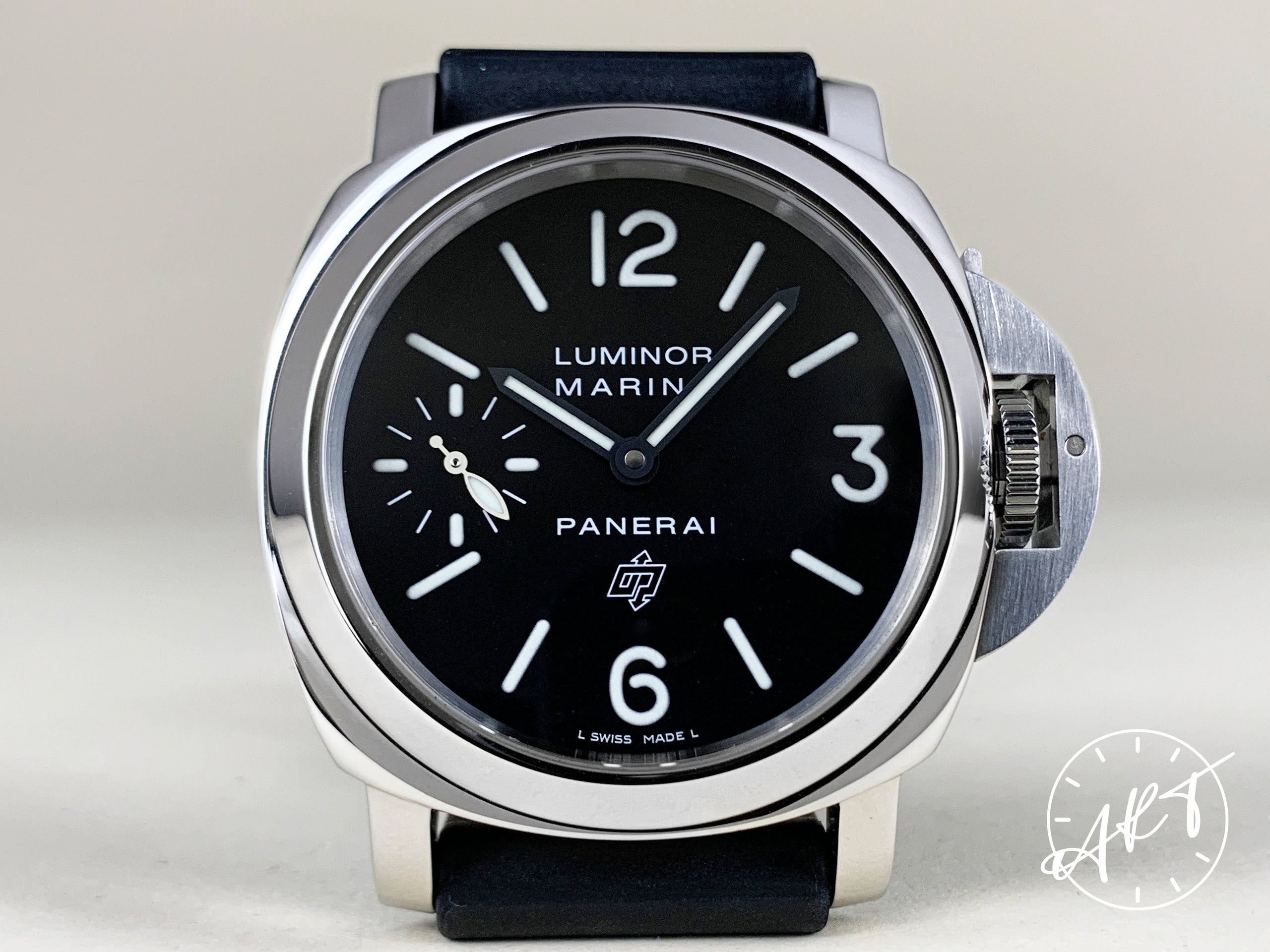 Panerai PAM00005 PAM 005 Luminor Marina Logo J Serial Watch w B P